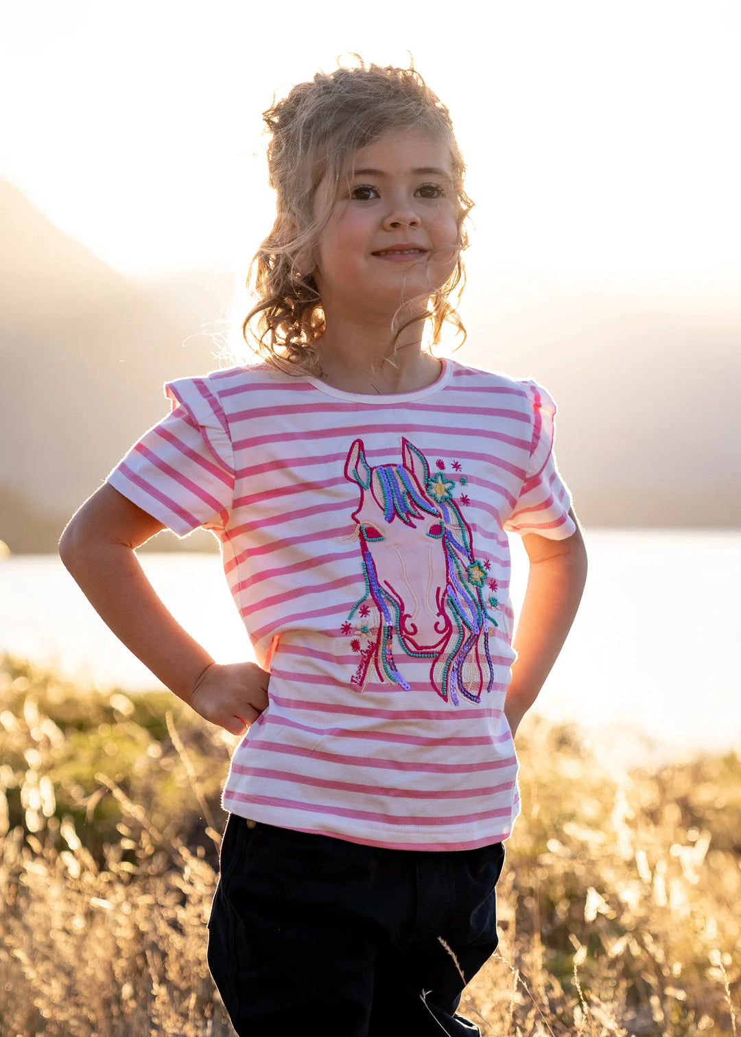 Thomas Cook Buttercup Frill Sleeve Tee