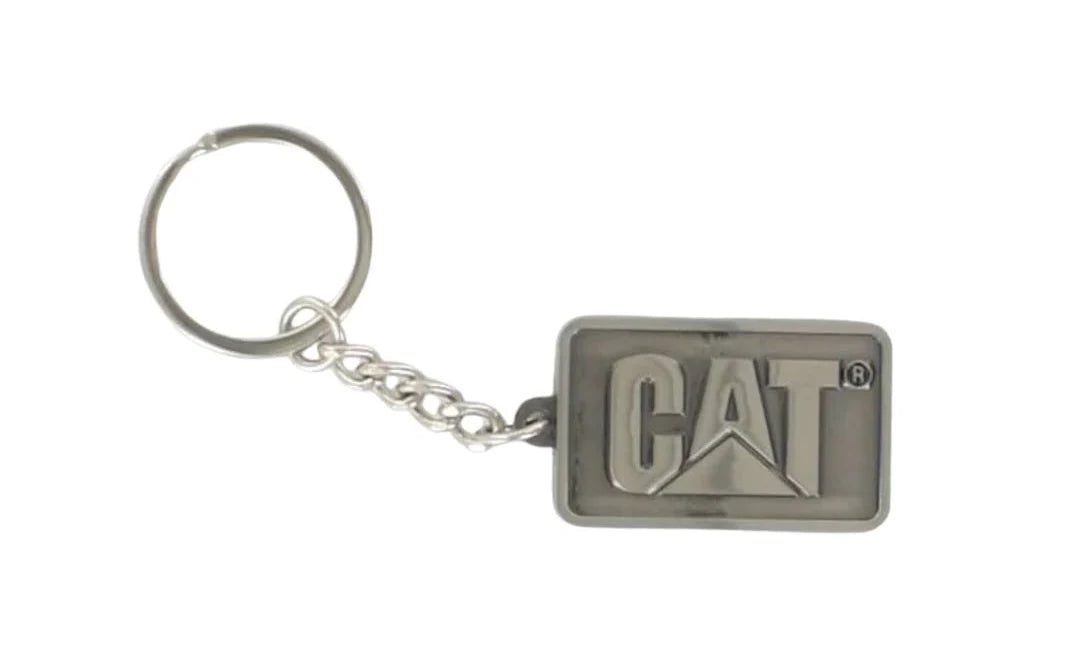 CAT Pewter Keychain - TheSquarePeg