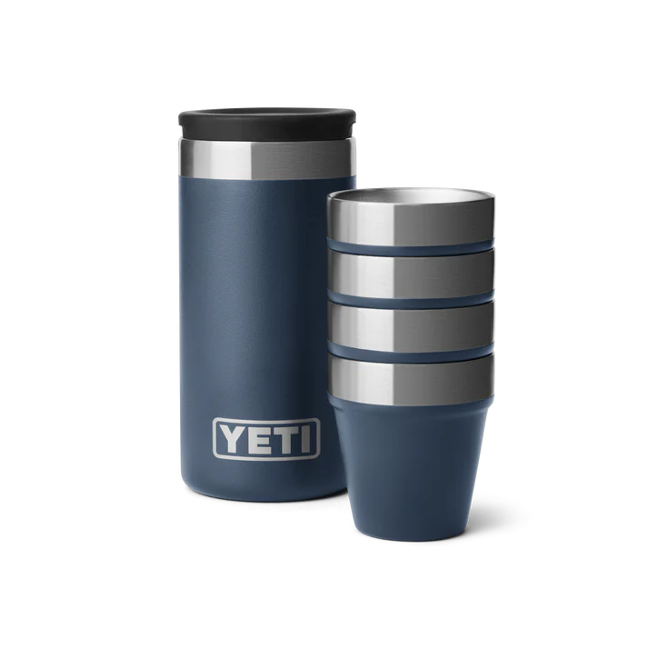 YETI Shot Glasses & Case Black