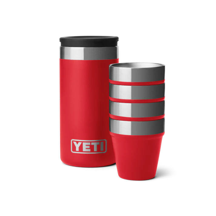 YETI Shot Glasses & Case Black