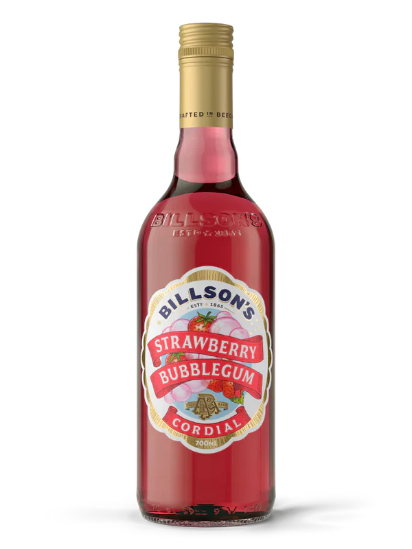 BC Billsons Cordial - Strawberry Bubblegum