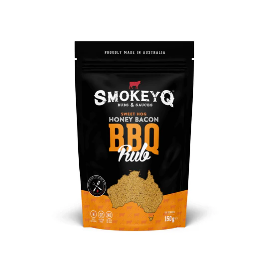 Smokey Q Sweet Hog Honey Bacon Rub - 150g