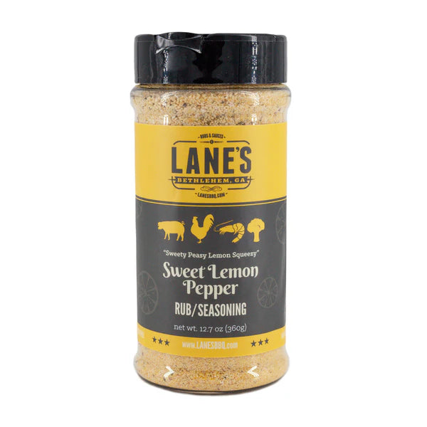 Lane's BBQ Sweet Lemon Pepper Seasoning Pitmaster