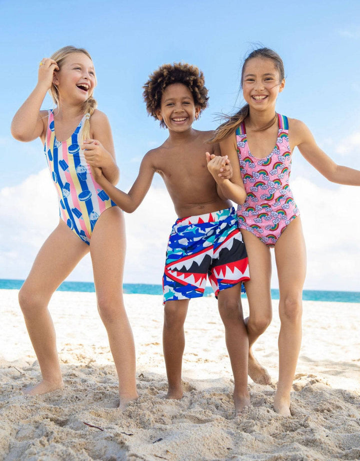 St. Goliath Sharkbite Boardshort Print Boys