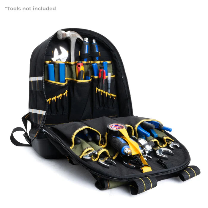 Rugged Xtreme Essential Tool Backpack - Med - Grn/Blk - TheSquarePeg