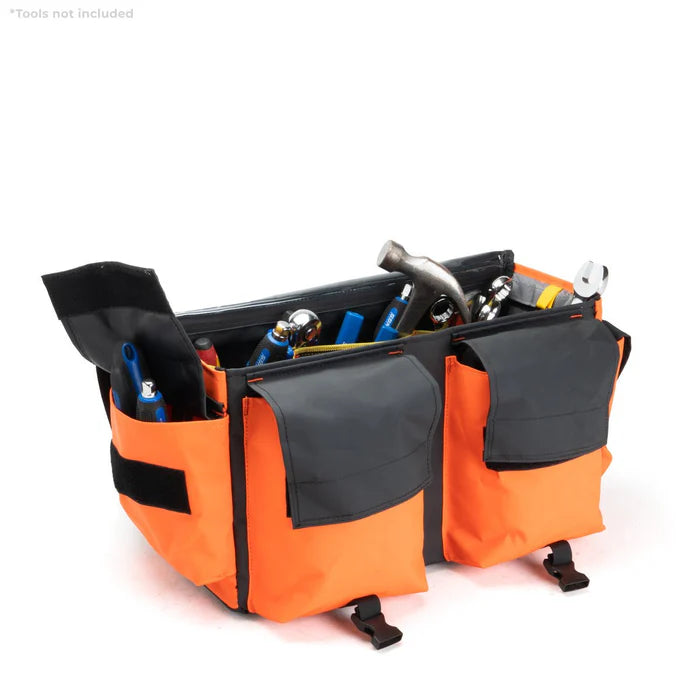 RX Essential Utility Tool Bag PVC Orange/Black - TheSquarePeg