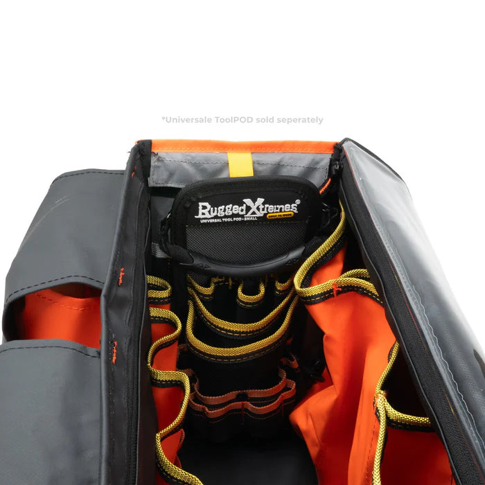 RX Essential Utility Tool Bag PVC Orange/Black - TheSquarePeg