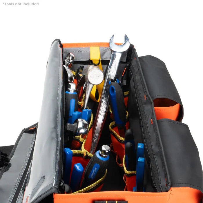 RX Essential Utility Tool Bag PVC Orange/Black - TheSquarePeg