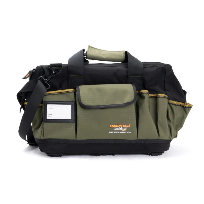 Rugged Xtreme Wide Mouth Service Tote - Grn/Blk - TheSquarePeg