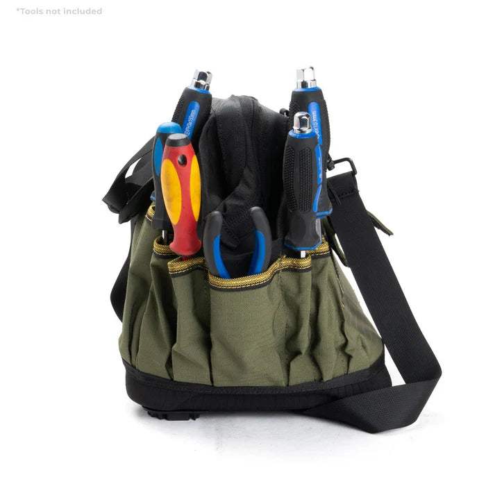Rugged Xtreme Wide Mouth Service Tote - Grn/Blk - TheSquarePeg