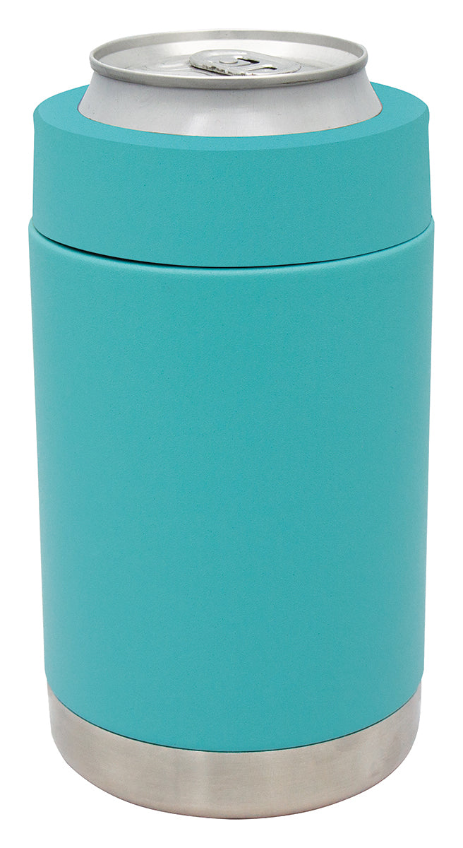 T4D Can Caddy Insulated Double Wall SS Aqua - TheSquarePeg