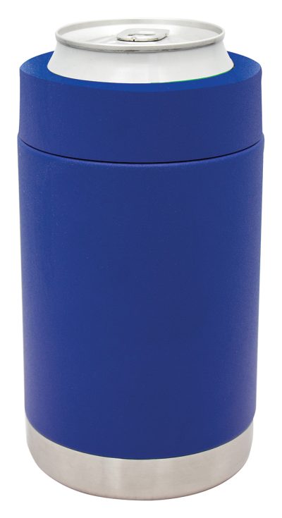T4D Can Caddy Insulated Double Wall SS Blue - TheSquarePeg